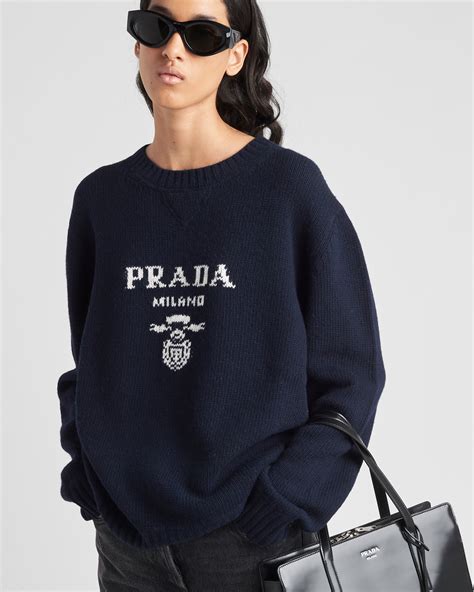 prada fire sweater|prada cashmere sweater.